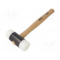 3625W-55; Hammer; 400mm; W: 140mm; 1.1kg; Size: 55mm; round; nylon; wood; BAHCO 3625W-55; Hammer; 400mm; W: 140mm; 1.1kg; Size: 55mm; round; nylon; wood; BAHCO