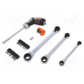 808050P-25; Kit: screwdrivers; Pcs: 25; BAHCO