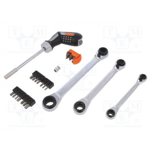 808050P-25; Kit: screwdrivers; Pcs: 25; BAHCO
