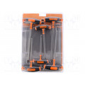 903T-1; Kit: screwdrivers; Pcs: 6; Allen hex key; Kind of handle: T; BAHCO