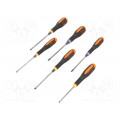 BE-9882TB; Kit: screwdrivers; Pcs: 6; assisted with a key; Pozidriv®,slot; BAHCO