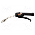 BP218; Air blow gun; 6.3bar; 158l/min; 80dBA; for workshop; 245mm; BAHCO