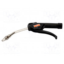 BP218; Air blow gun; 6.3bar; 158l/min; 80dBA; for workshop; 245mm; BAHCO