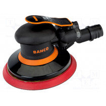 BP601; Palm orbital sander; pneumatic; 6.3bar; 255l/min; 80dBA; L: 195mm; BAHCO