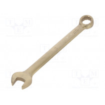 NS002-14; Key; combination spanner; 14mm; Overall len: 175mm; non-sparking; BAHCO