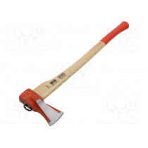 SUS-2.0-800; Axe; steel; 800mm; 2.66kg; ashwood; Conform to: DIN 7287 A; BAHCO