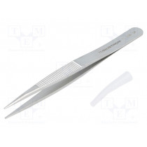 TL 00B-SA; Tweezers; 120mm; for precision works; Blades: straight; LINDSTROM