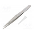 TL 00D-SA; Tweezers; 120mm; for precision works; Blades: straight; LINDSTROM