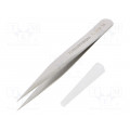 TL 0C9-SA; Tweezers; 90mm; for precision works; Blades: straight; LINDSTROM