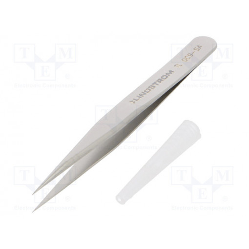 TL 0C9-SA; Tweezers; 90mm; for precision works; Blades: straight; LINDSTROM