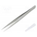 TL 1-SA-SL; Tweezers; 120mm; Blades: straight,narrowed; LINDSTROM