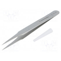 TL 2-SA-SL; Tweezers; 120mm; Blades: straight,narrowed; LINDSTROM