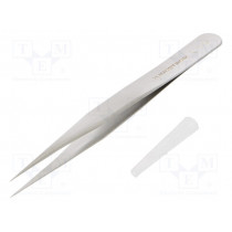 TL 3-SA; Tweezers; 120mm; for precision works; Blades: straight,narrowed; LINDSTROM