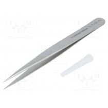 TL 3-SA-SL; Tweezers; 120mm; Blades: straight,narrowed; LINDSTROM