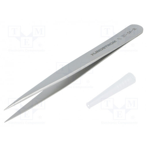 TL 3C-SA-SL; Tweezers; 110mm; Blades: straight,narrowed; LINDSTROM