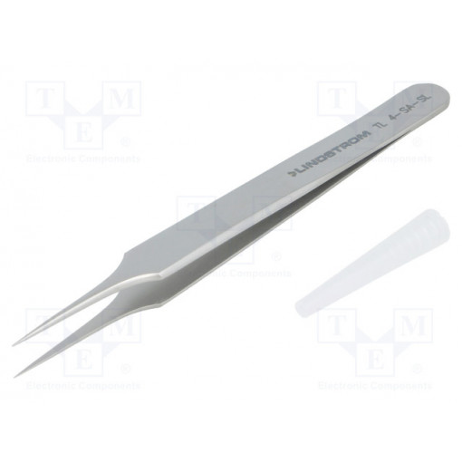 TL 4-SA-SL; Tweezers; 110mm; Blades: straight,narrowed; LINDSTROM