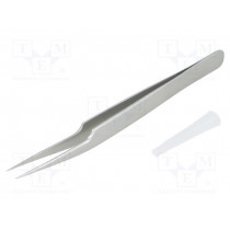 TL 5A-SA-SL; Tweezers; 115mm; Blades: curved,narrowed; Blade tip shape: sharp; LINDSTROM
