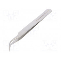 TL 7A-SA; Tweezers; 115mm; for precision works; Blades: curved; LINDSTROM