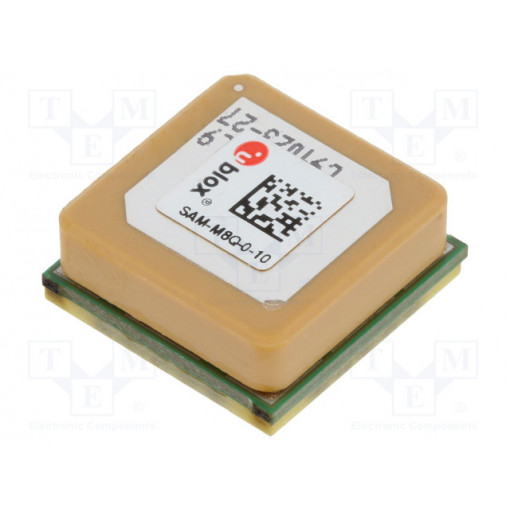 SAM-M8Q-0; Module: GPS GLONASS; SMD; Galileo; ±2.5m; -165dBm; NMEA,UBX; u-blox