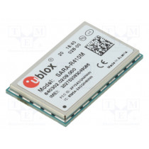 SARA-R410M-02B; Module: LTE; 4G; SARA-R4/N4; SMD; EGPRS,LTE Cat M1/NB1; u-blox