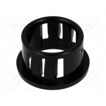 SB-16; Grommet; Ømount.hole: 15.9mm; Øhole: 12.7mm; black; KSS WIRING