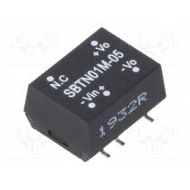 SBTN01M-05; Converter: DC/DC; 1W; Uin: 10.8÷13.2V; 5VDC; Iout: 20÷200mA; SMD; MEAN WELL