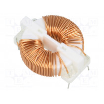 SC-02-20JS; Inductor: wire; THT; 2mH; 120mΩ; 250VAC; -25÷120°C; Series: SC; 2A; KEMET