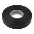 2515-19X9,1; Tape: self-amalgamating; black; 19mm; L: 9.1m; Thk: 0.5mm; -40÷100°C; SCAPA