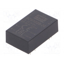 SCWN03B-05; Converter: DC/DC; 3W; Uin: 18÷36V; 5VDC; Iout: 600mA; DIP24; 12.5g; MEAN WELL