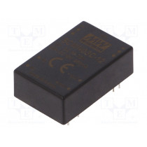 SCWN03C-12; Converter: DC/DC; 3W; Uin: 36÷72V; 12VDC; Iout: 250mA; DIP24; 12.5g; MEAN WELL