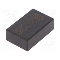 SCWN03C-15; Converter: DC/DC; 3W; Uin: 36÷72V; 15VDC; Iout: 200mA; DIP24; 12.5g; MEAN WELL