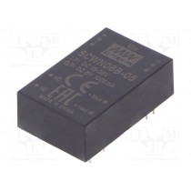 SCWN06B-05; Converter: DC/DC; 6W; Uin: 18÷36V; 5VDC; Iout: 1000mA; DIP24; 12.5g; MEAN WELL