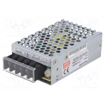 SD-15A-24; Converter: DC/DC; 15W; Uin: 9.2÷18V; Uout: 24VDC; Iout: 0.625A; 180g; MEAN WELL