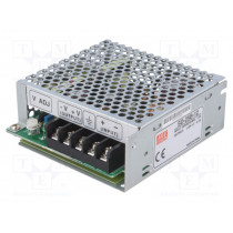 SD-25B-12; Converter: DC/DC; 25.2W; Uin: 19÷36V; Uout: 12VDC; Iout: 2.1A; 380g; MEAN WELL