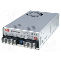 SD-500H-24; Converter: DC/DC; 504W; Uin: 72÷144V; Uout: 24VDC; Iout: 21A; 1150g; MEAN WELL