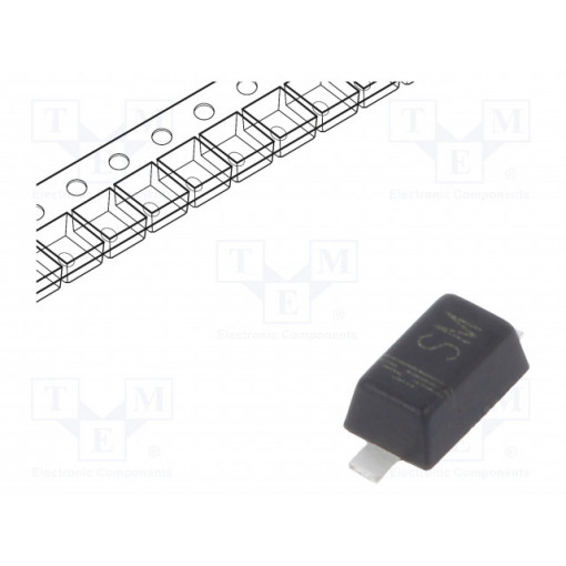 SD101CW; Diode: Schottky switching; SMD; 40V; 15mA; 1ns; SOD123F; 400mW; DIOTEC SEMICONDUCTOR