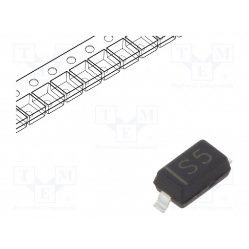 SD103BW; Diode: Schottky switching; SMD; 30V; 0.35A; 10ns; SOD123F; 400mW; DIOTEC SEMICONDUCTOR