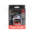 SDCFXPS-032G-X46; Memory card; Extreme Pro; Compact Flash; 32GB; Read: 160MB/s; SANDISK