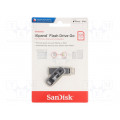 SDIX60N-128G-GN6NE; Pendrive; USB 3.0; 128GB; Apple Lightning plug,USB A; iXpand; SANDISK