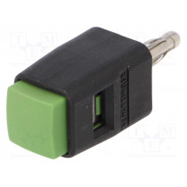 SDK502/GN; Laboratory clamp; green; 60VDC; 16A; Contacts: nickel; -25÷90°C; SCHÜTZINGER