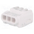 88167927 SDKF 3; Installation quick splice; SDKF; spring clamp; 0.2÷2.5mm2; 300V; ELECTRO TERMINAL 88167927 SDKF 3; Installation quick splice; SDKF; spring clamp; 0.2÷2.5mm2; 300V; ELECTRO TERMINAL