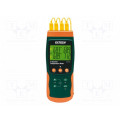 SDL200; Meter: temperature; LCD x2,with a backlit; -199.99÷850°C; EXTECH
