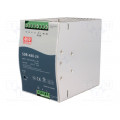 SDR-480-24; Power supply: switched-mode; 480W; 24VDC; 24÷28VDC; 20A; 90÷264VAC; MEAN WELL SDR-480-24; Power supply: switched-mode; 480W; 24VDC; 24÷28VDC; 20A; 90÷264VAC; MEAN WELL