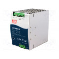 SDR-480-48; Power supply: switched-mode; 480W; 48VDC; 48÷55VDC; 10A; 90÷264VAC; MEAN WELL SDR-480-48; Power supply: switched-mode; 480W; 48VDC; 48÷55VDC; 10A; 90÷264VAC; MEAN WELL