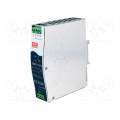 SDR-75-24; Power supply: switched-mode; 76.8W; 24VDC; 24÷28VDC; 3.2A; 510g; MEAN WELL SDR-75-24; Power supply: switched-mode; 76.8W; 24VDC; 24÷28VDC; 3.2A; 510g; MEAN WELL
