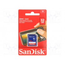 SDSDB-032G-B35; Memory card; SD HC; 32GB; Class 4; SANDISK SDSDB-032G-B35; Memory card; SD HC; 32GB; Class 4; SANDISK