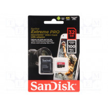 SDSQXCG-032G-GN6MA; Memory card; Android,Extreme Pro,A1 Specification; SD HC Micro; SANDISK
