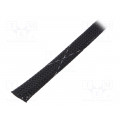 SE50PFR-CR0; Polyester conduit; Braid diameter: 6.4÷19.1,nom.12.7mm; black; PANDUIT