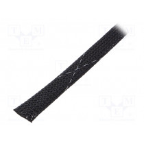 SE50PFR-CR0; Polyester conduit; Braid diameter: 6.4÷19.1,nom.12.7mm; black; PANDUIT