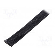 SE75PFR-CR0; Polyester conduit; Braid diameter: 12.7÷31.8,nom.19.1mm; black; PANDUIT